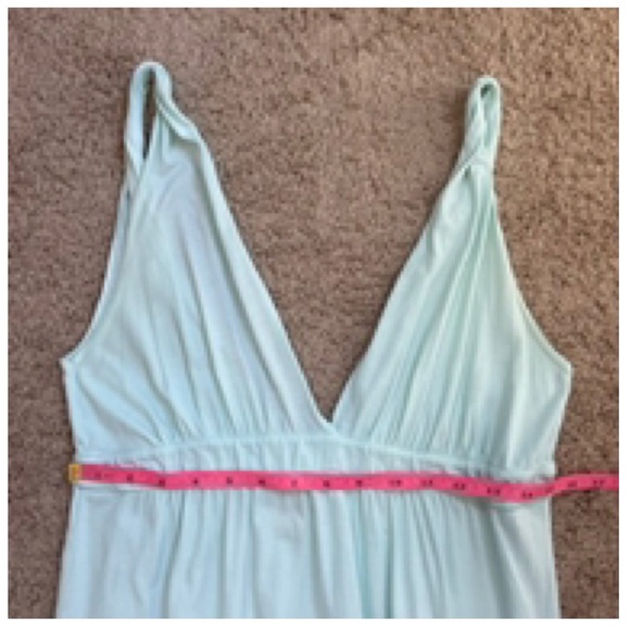 Gypsy 05 Y2K Made in Hollywood Green Sleeveless Goddess Maxi Dress in Size Large - Picture 12 of 16